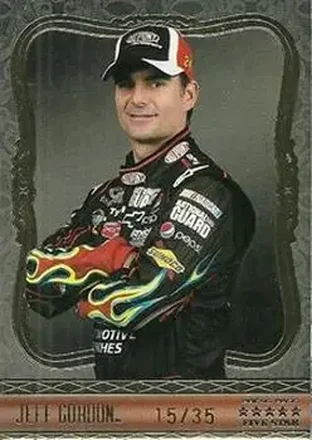 2010 Press Pass Five Star #4 - Jeff Gordon - Hendrick Motorsports
