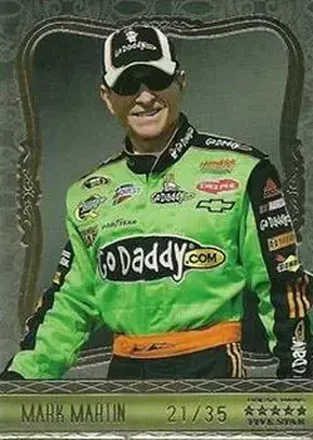 2010 Press Pass Five Star #8 - Mark Martin - Hendrick Motorsports