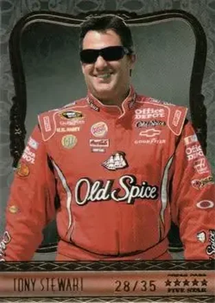 2010 Press Pass Five Star #9 - Tony Stewart - Stewart-Haas Racing