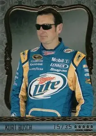 2010 Press Pass Five Star #10 - Kurt Busch - Penske Racing South