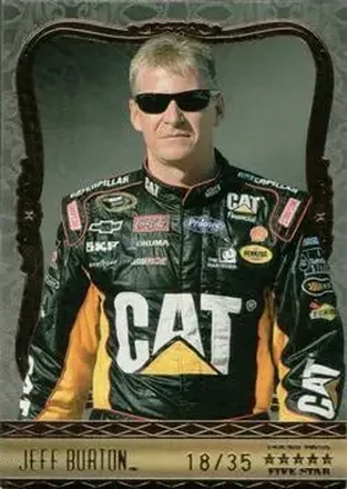 2010 Press Pass Five Star #11 - Jeff Burton - Richard Childress Racing