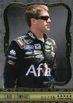 2010 Press Pass Five Star #16 - Carl Edwards - Roush Fenway Racing