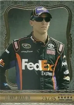 2010 Press Pass Five Star #17 - Denny Hamlin - Joe Gibbs Racing