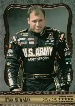 2010 Press Pass Five Star #19 - Ryan Newman - Stewart-Haas Racing