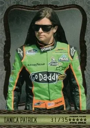 2010 Press Pass Five Star #22 - Danica Patrick - JR Motorsports