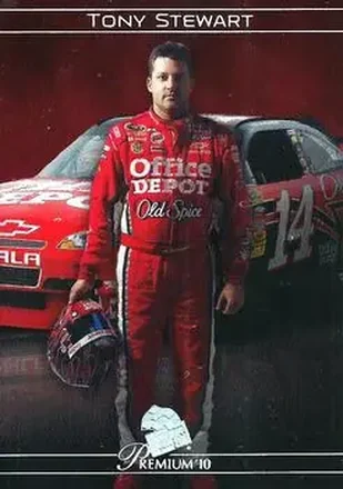 2010 Press Pass Premium #2 - Tony Stewart - Stewart-Haas Racing