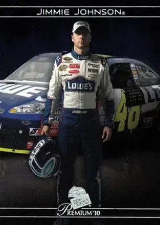 2010 Press Pass Premium #3 - Jimmie Johnson - Hendrick Motorsports