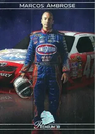 2010 Press Pass Premium #17 - Marcos Ambrose - JTG Daugherty Racing