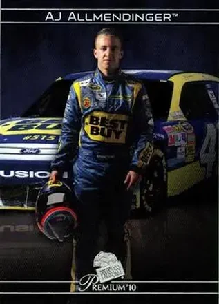 2010 Press Pass Premium #23 - AJ Allmendinger - Richard Petty Motorsports
