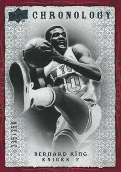 2007-08 Upper Deck Chronology #4 - Bernard King - New York Knicks