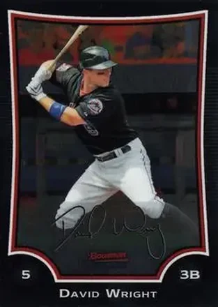 2009 Bowman Chrome #1 - David Wright - New York Mets