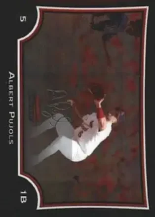 2009 Bowman Chrome #2 - Albert Pujols - St. Louis Cardinals