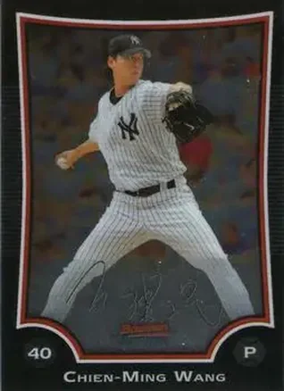 2009 Bowman Chrome #5 - Chien-Ming Wang - New York Yankees