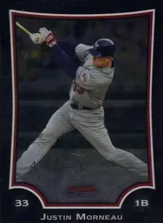2009 Bowman Chrome #11 - Justin Morneau - Minnesota Twins