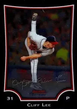2009 Bowman Chrome #13 - Cliff Lee - Cleveland Indians