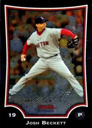 2009 Bowman Chrome #20 - Josh Beckett - Boston Red Sox
