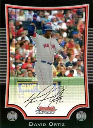 2009 Bowman Chrome #22 - David Ortiz - Boston Red Sox