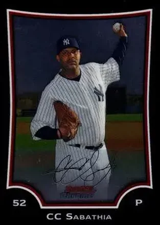 2009 Bowman Chrome #28 - CC Sabathia - New York Yankees