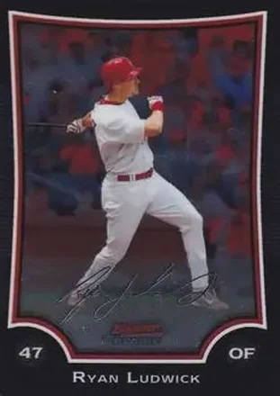 2009 Bowman Chrome #37 - Ryan Ludwick - St. Louis Cardinals