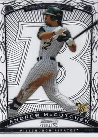 2009 Bowman Sterling #BS-AM - Andrew McCutchen - Pittsburgh Pirates