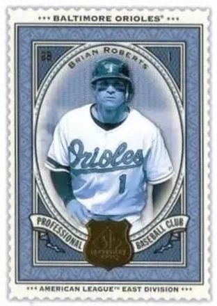 2009 SP Legendary Cuts #1 - Brian Roberts - Baltimore Orioles