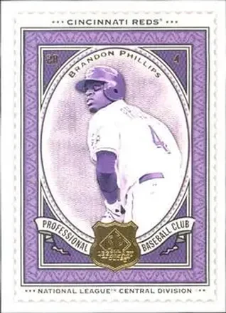2009 SP Legendary Cuts #4 - Brandon Phillips - Cincinnati Reds