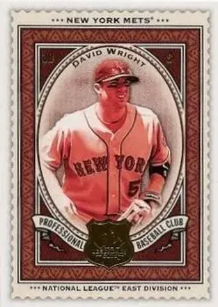 2009 SP Legendary Cuts #5 - David Wright - New York Mets