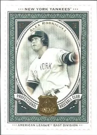 2009 SP Legendary Cuts #13 - Alex Rodriguez - New York Yankees