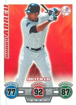 2009 Topps Attax #NNO - Bob Abreu - New York Yankees