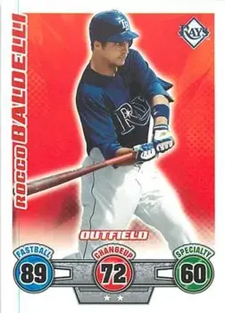 2009 Topps Attax #NNO - Rocco Baldelli - Tampa Bay Rays
