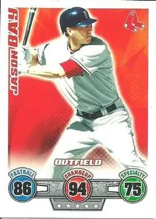 2009 Topps Attax #NNO - Jason Bay - Boston Red Sox