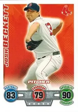 2009 Topps Attax #NNO - Josh Beckett - Boston Red Sox