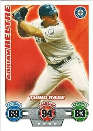 2009 Topps Attax #NNO - Adrian Beltré - Seattle Mariners