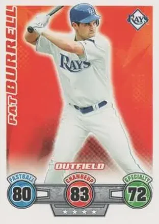 2009 Topps Attax #NNO - Pat Burrell - Tampa Bay Rays