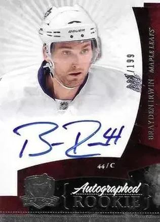 2010-11 Upper Deck The Cup #101 - Brayden Irwin - Toronto Maple Leafs