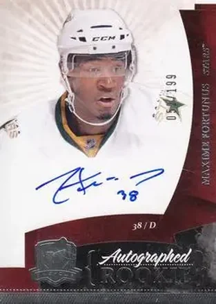 2010-11 Upper Deck The Cup #106 - Maxime Fortunus - Dallas Stars