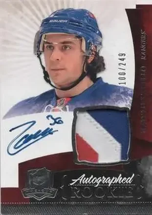 2010-11 Upper Deck The Cup #119 - Mats Zuccarello - New York Rangers