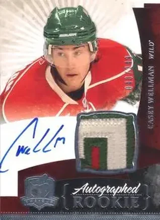 2010-11 Upper Deck The Cup #121 - Casey Wellman - Minnesota Wild