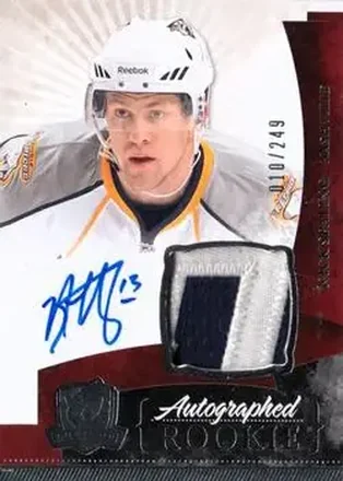 2010-11 Upper Deck The Cup #124 - Nick Spaling - Nashville Predators