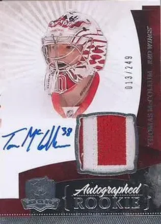 2010-11 Upper Deck The Cup #156 - Thomas McCollum - Detroit Red Wings