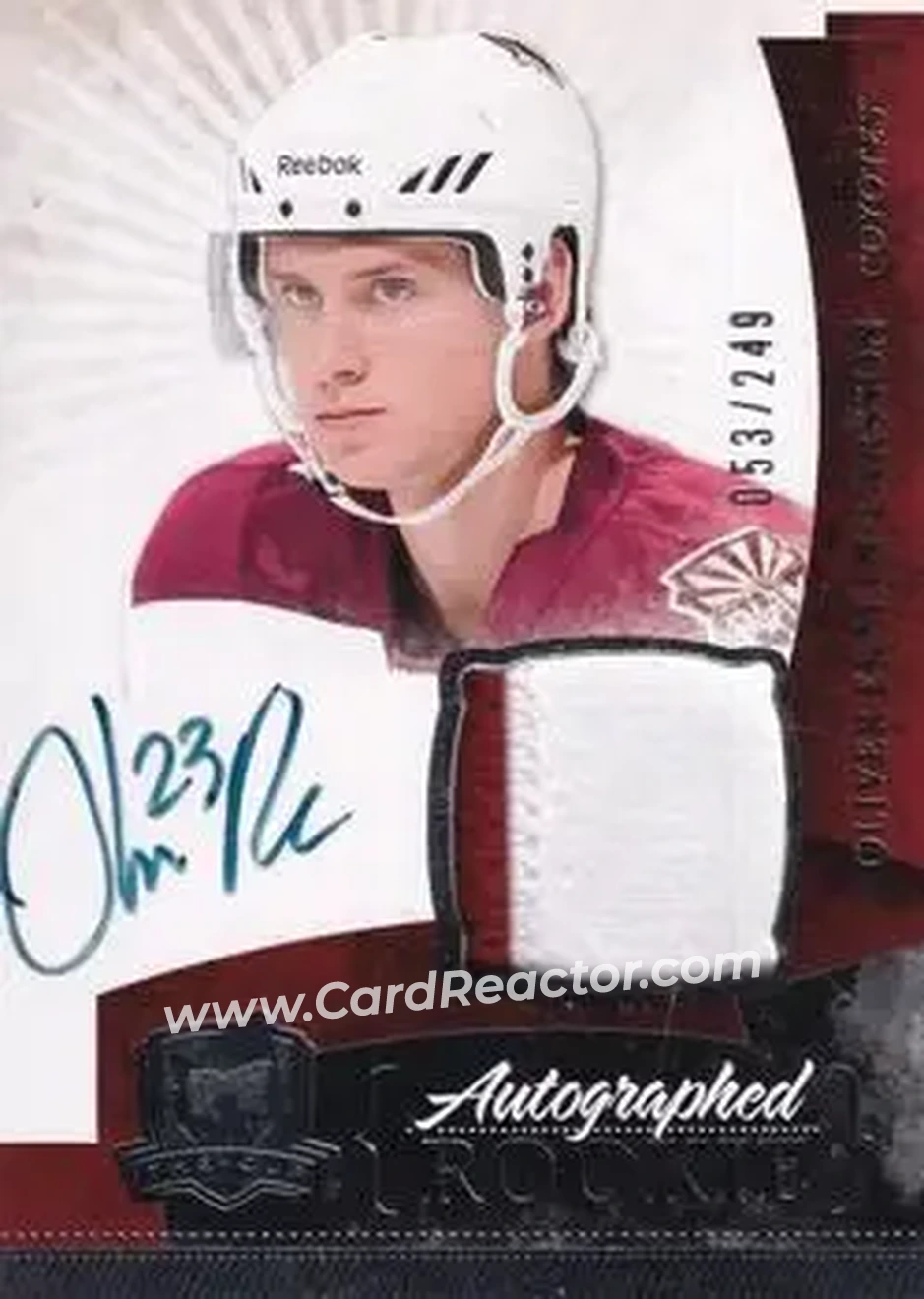 2010-11 Upper Deck The Cup #163 - Oliver Ekman-Larsson - Phoenix Coyotes - Front 2010-11 Upper Deck The Cup #163 - Oliver Ekman-Larsson - Phoenix Coyotes - Front