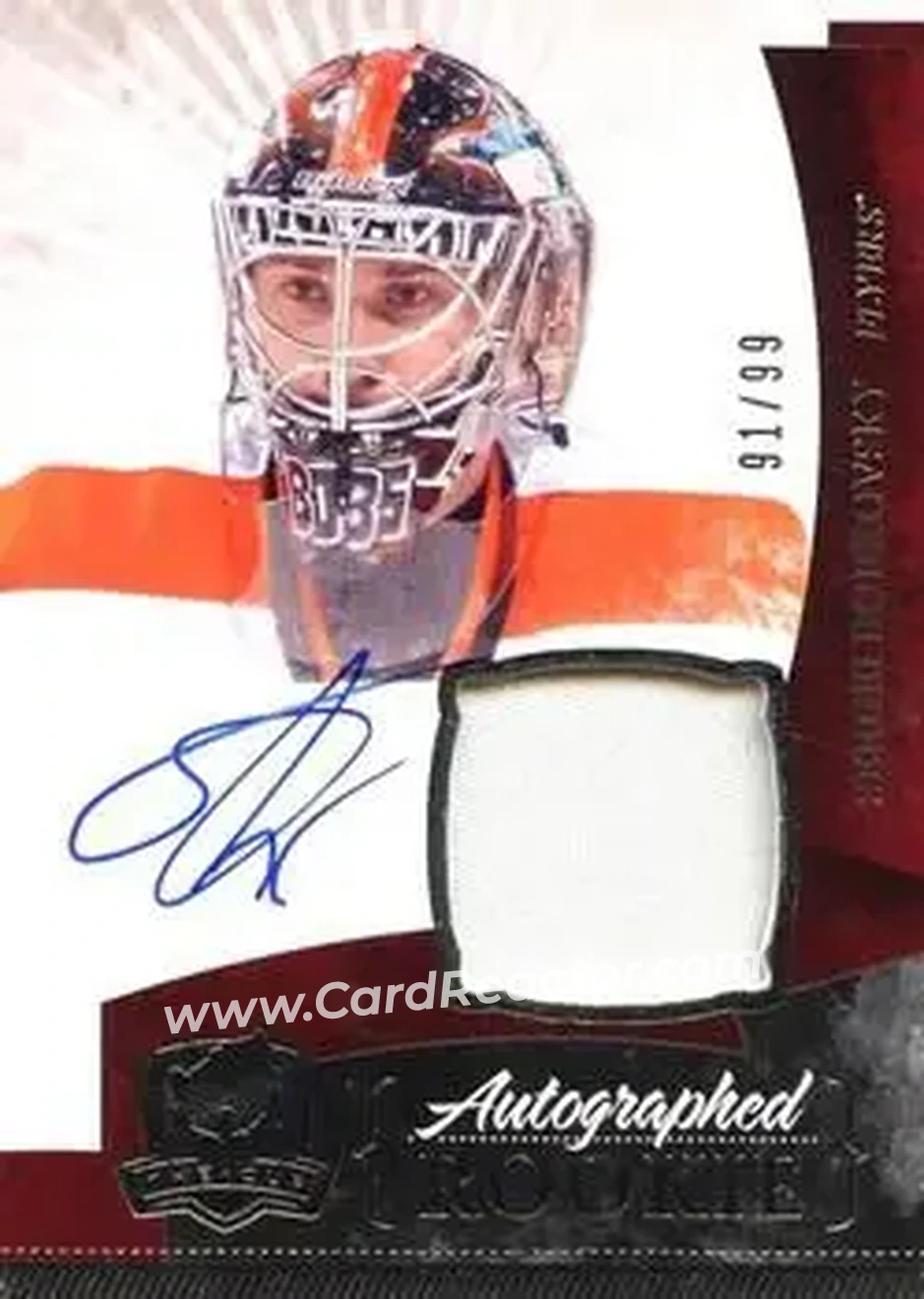 2010-11 Upper Deck The Cup #175 - Sergei Bobrovsky - Philadelphia Flyers - Front 2010-11 Upper Deck The Cup #175 - Sergei Bobrovsky - Philadelphia Flyers - Front