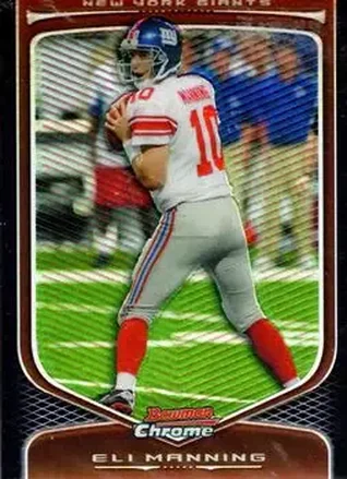 2009 Bowman Chrome #3 - Eli Manning - New York Giants