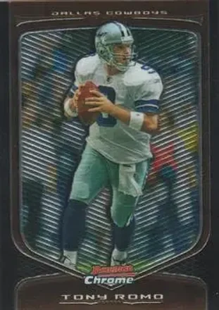2009 Bowman Chrome #4 - Tony Romo - Dallas Cowboys