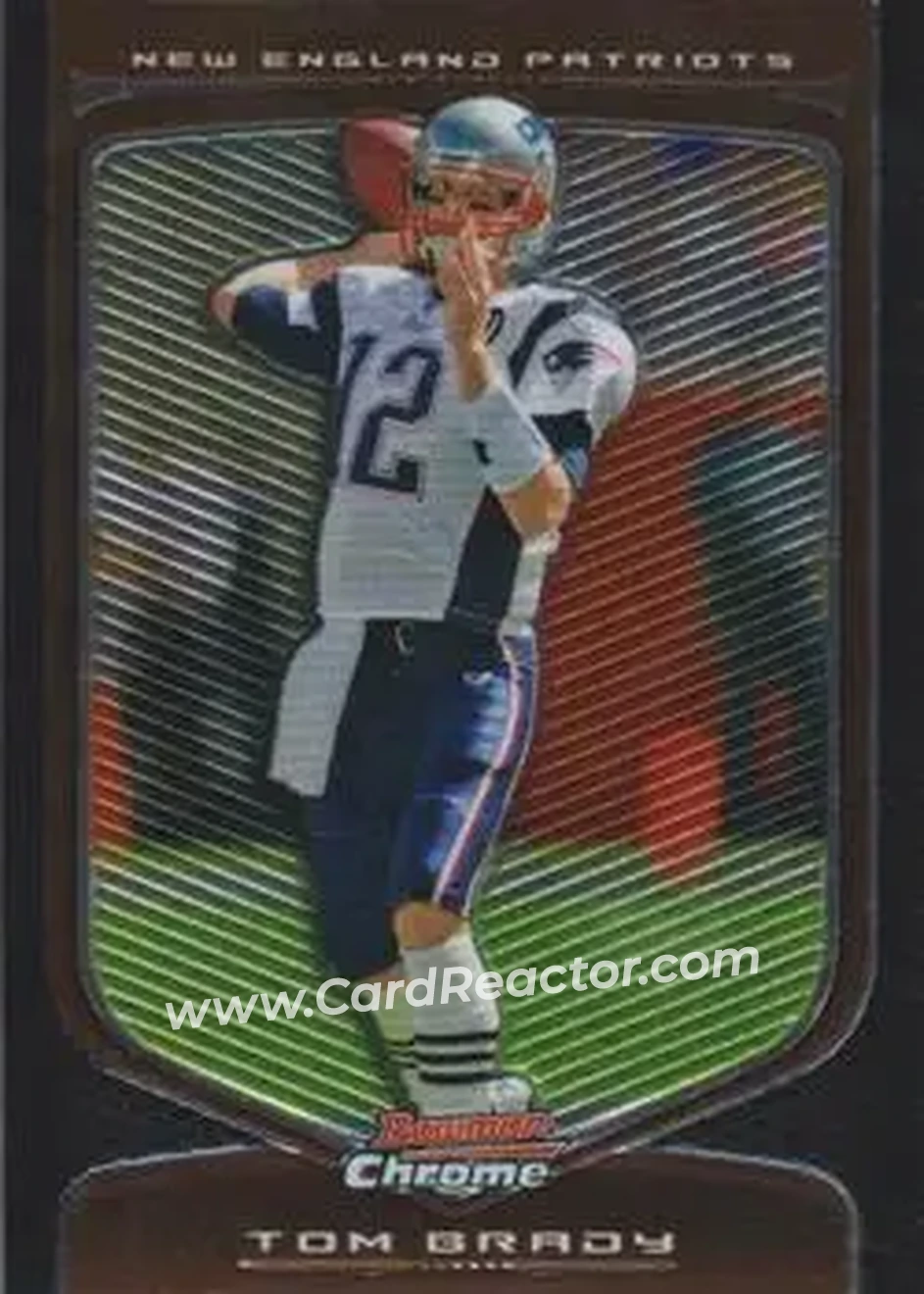 2009 Bowman Chrome #10 - Tom Brady - New England Patriots