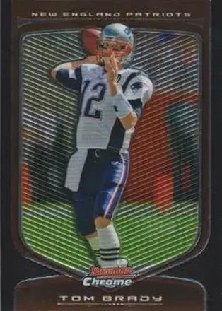 2009 Bowman Chrome #10 - Tom Brady - New England Patriots