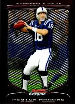 2009 Bowman Chrome #12 - Peyton Manning - Indianapolis Colts