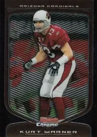 2009 Bowman Chrome #14 - Kurt Warner - Arizona Cardinals
