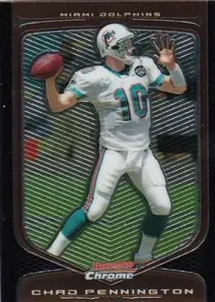 2009 Bowman Chrome #16 - Chad Pennington - Miami Dolphins
