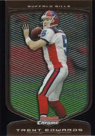 2009 Bowman Chrome #17 - Trent Edwards - Buffalo Bills